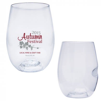 Dishwasher Safe Govino Wine Glass Imprinted