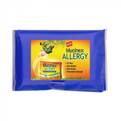 vFull Color Logo Decal Tek Tissues - Blue