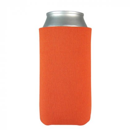Slim Kan-Tastic Promotional 8 oz Koozies - Texas Orange | Custom Small Koozies