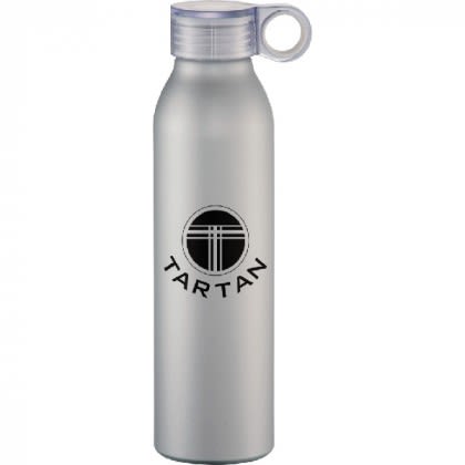 Promotional Grom 22 oz Aluminum Sports Bottle - Silver