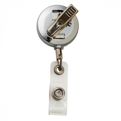 Metal Round Badge Reel Promotion back