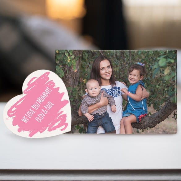 Custom Engraved Picture Frame Gift | Special Customized Message Picture Frame