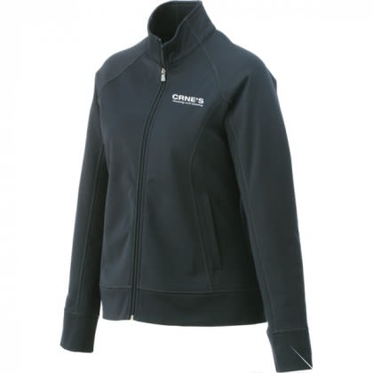 Navy Women's Knit Okapi Jacket Custom Logo