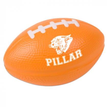 Football Stress Ball - Orange