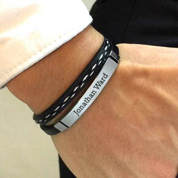 Personalized ID Bracelets | Custom Gifts for Him