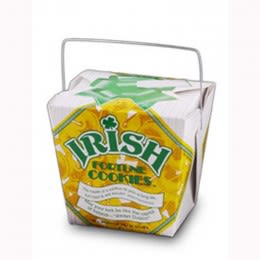 Irish Fortune Cookie Pail Promotional Custom Imprinted With Logo