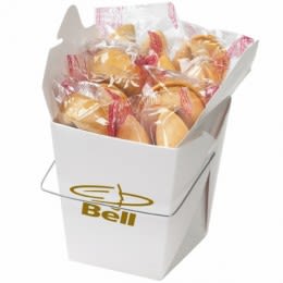 Promotional Carry Out Box -8 Fortune Cookies