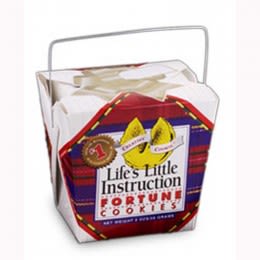 Lifes Little Instructions Cookie Pail Promotional Custom Imprinted With Logo