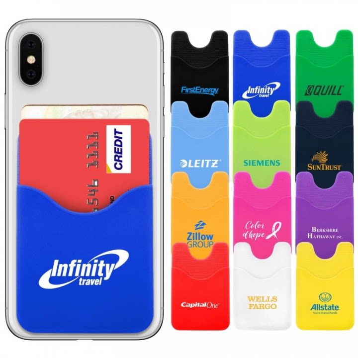 Custom Printed Mirror Pocket Cell Phone Wallet