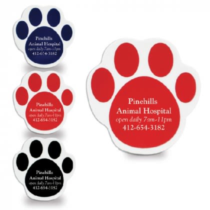 Promotional Paw Magnetic Clip