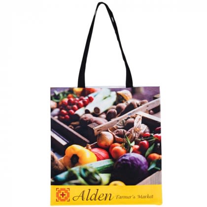 P.E.T. Non-woven Sublimated Tote Bag Customized