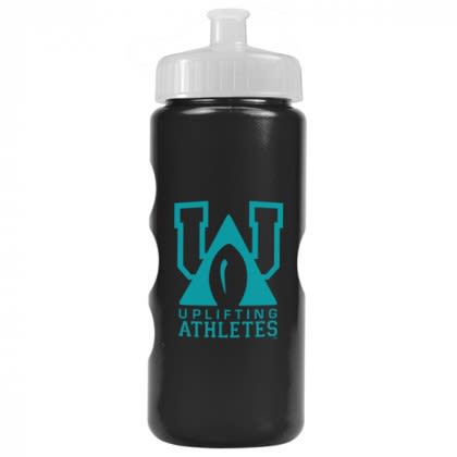 Mini Peak Metalike 22oz Water Bottle-black