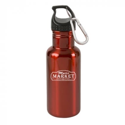 Stainless Steel 17 oz Adventure Bottle - Red 