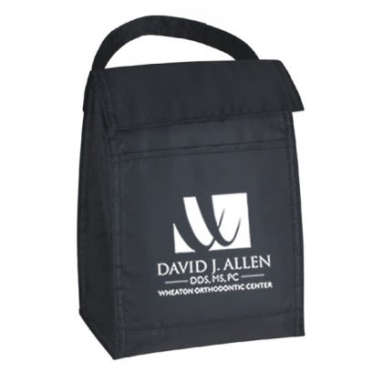 Insulated Lunch Bag - Black