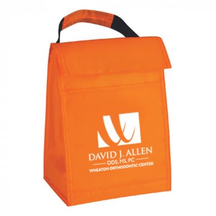 Insulated Lunch Bag - Orange