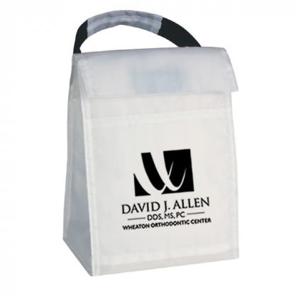 Insulated Lunch Bag - White