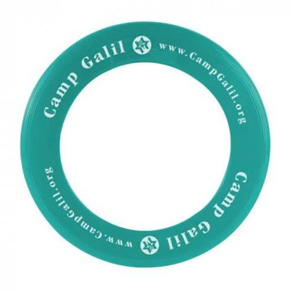 Zing Personalized USA Made Flying Ring for Businesses - Teal Zing Personalized USA Made Flying Ring for Businesses - Teal