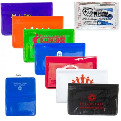 Economy First Aid Kit - Vinyl Pouch Colors