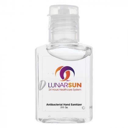 0.5 oz Mini Hand Sanitizers in Bulk with Full Color Logo Labels - Citrus