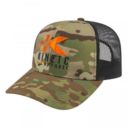 Original/Black "MultiCam" Mesh Back Cap | Wholesale Camo Snapback Caps with Logos Original/Black "MultiCam" Mesh Back Cap | Wholesale Camo Snapback Caps with Logos