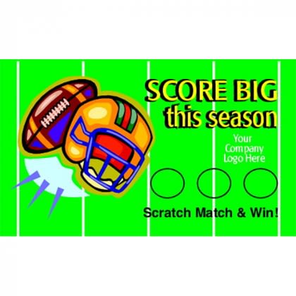 Football Scratch-N-Win Card - Medium