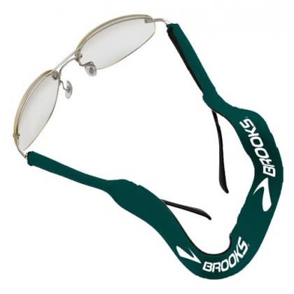 Hunter Green Custom Neoprene Eyewear Retainer | Promotional Sunglass Straps