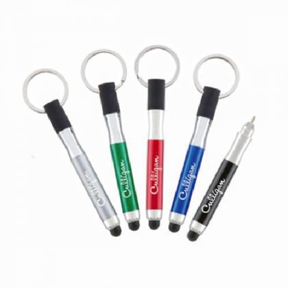 Promotional Houston Keychain/Stylus/Pen