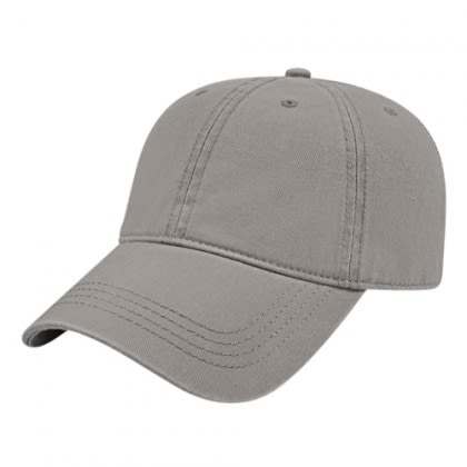 Gray Relaxed Golf Cap | Personalized Embroidered Golf Caps for Giveaways | Wholesale Customized Golf Caps