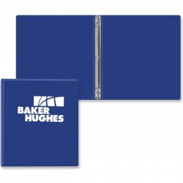 Royal Blue Custom Standard 1/2" Round Ring Vinyl Binder