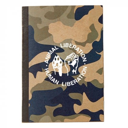 Promo Mini Camouflage Notebook - Blue Camo