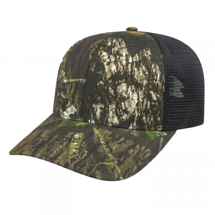 Flexfit 110 Camo Trucker Mesh Back Cap - Mossy Oak Break Up