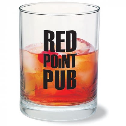 Beverage Tumbler Glass - 14 oz