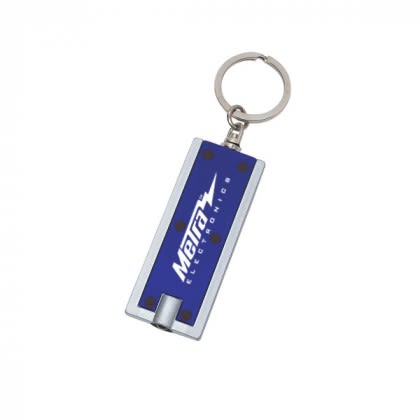 Blue High Power LED Key Chain Custom Logo