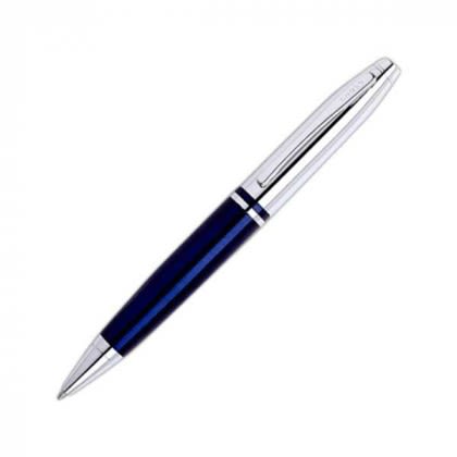 Personalized Chrome Pens | Promotional Calais Cross Pens | Custom Engraved Pens No Minimum Order