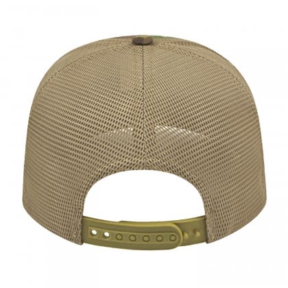 Custom Flexfit 110 MultiCam Trucker Mesh Back Cap - Back