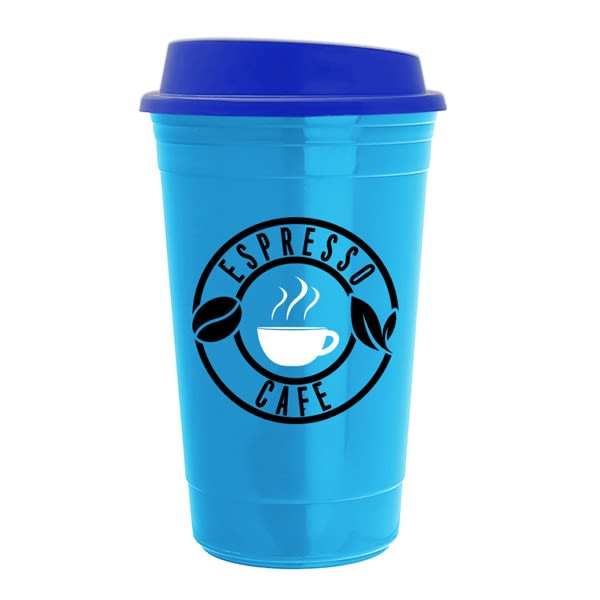 Travel Mug 16oz — Custom Logo USA