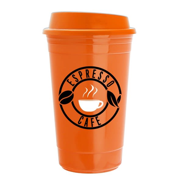 Multicolor Travel Mugs Idea Cafe No-Spill Cup, Packaging Type: Box