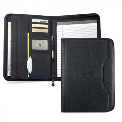 Deluxe Executive Padfolio Promotional Custom Imprinted With Logo