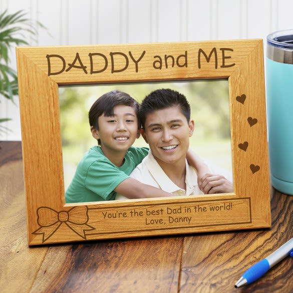 Daddy & Me Personalized Picture Frame - 5 x 7