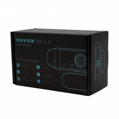 Tangelo TrueView 2.0 HD 1080P Webcam Imprinted Box