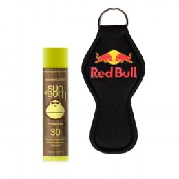 Sun Bum Lip Balm with Logo Neoprene Keychain Holder