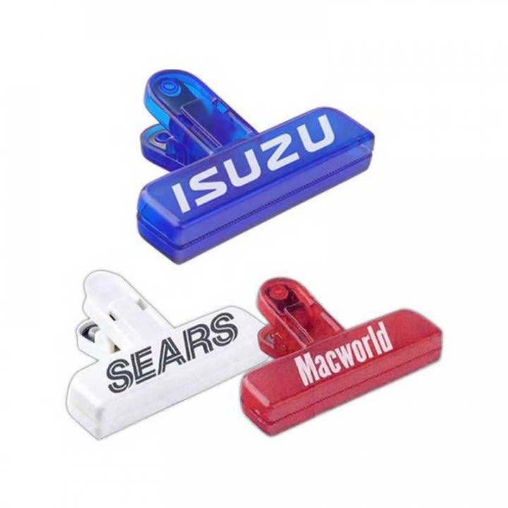 Promotional Bag Clips - Custom Chip Clips with Logo