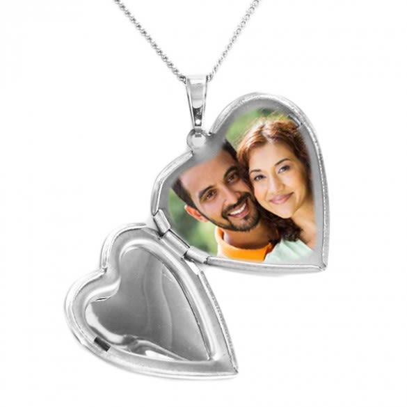 Personalized Heart Shaped Locket | Custom Heart Lockets for Personal Gifts | Personalized Necklaces for Women & Girls