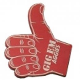 Custom Logo Thumbs Up Foam Hands | Best Promotional Foam Hands | 18 Inch  Foam Thumbs