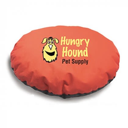 Round 40" Pet Bed | Company Logo Pet Beds