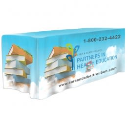6' 4-Sided Throw-Style Sublimation Table Cover - Low Minimum
