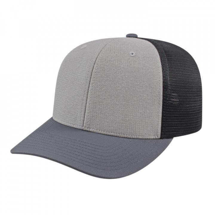 | Caps Trucker 110 Mesh Cap Embroidered Flexfit Melange Custom