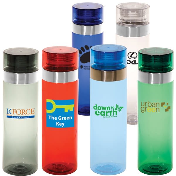 Tritan Sport Bottle with Metal Band Promo