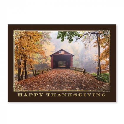 Corporate Thanksgiving Greeting Cards | Promotional Thanksgiving Cards