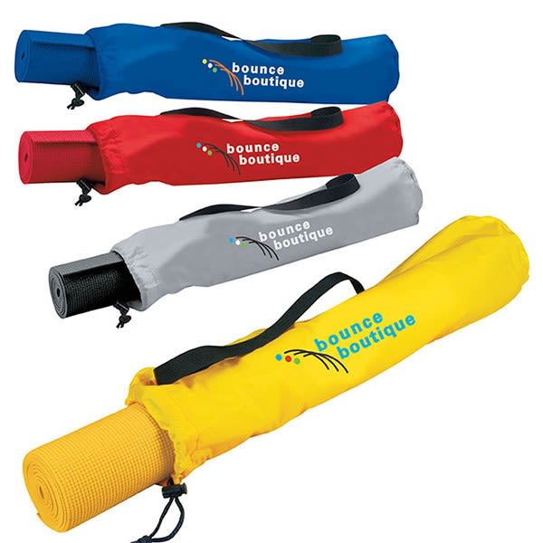 Exercise Mat with Imprinted Color Matching Bag Custom Exercise Mat